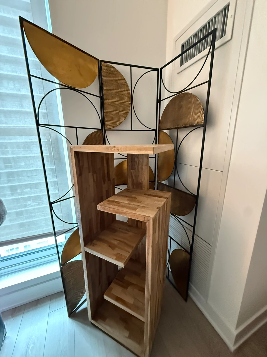 Wooden Tiered Shelf Unit - photo 2