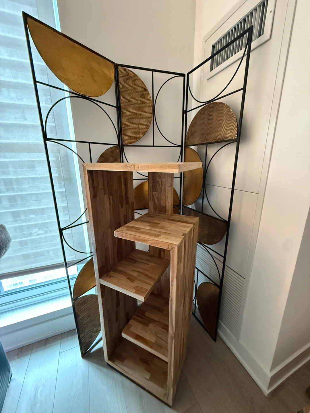 Wooden Tiered Shelf Unit - photo 3