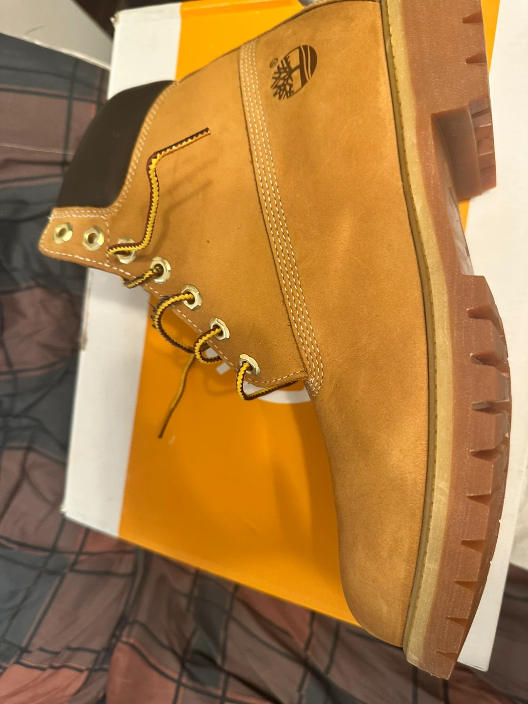 Timberland Premium 6" Waterproof Boot - Wheat Nubuck - Size 10 - photo 4