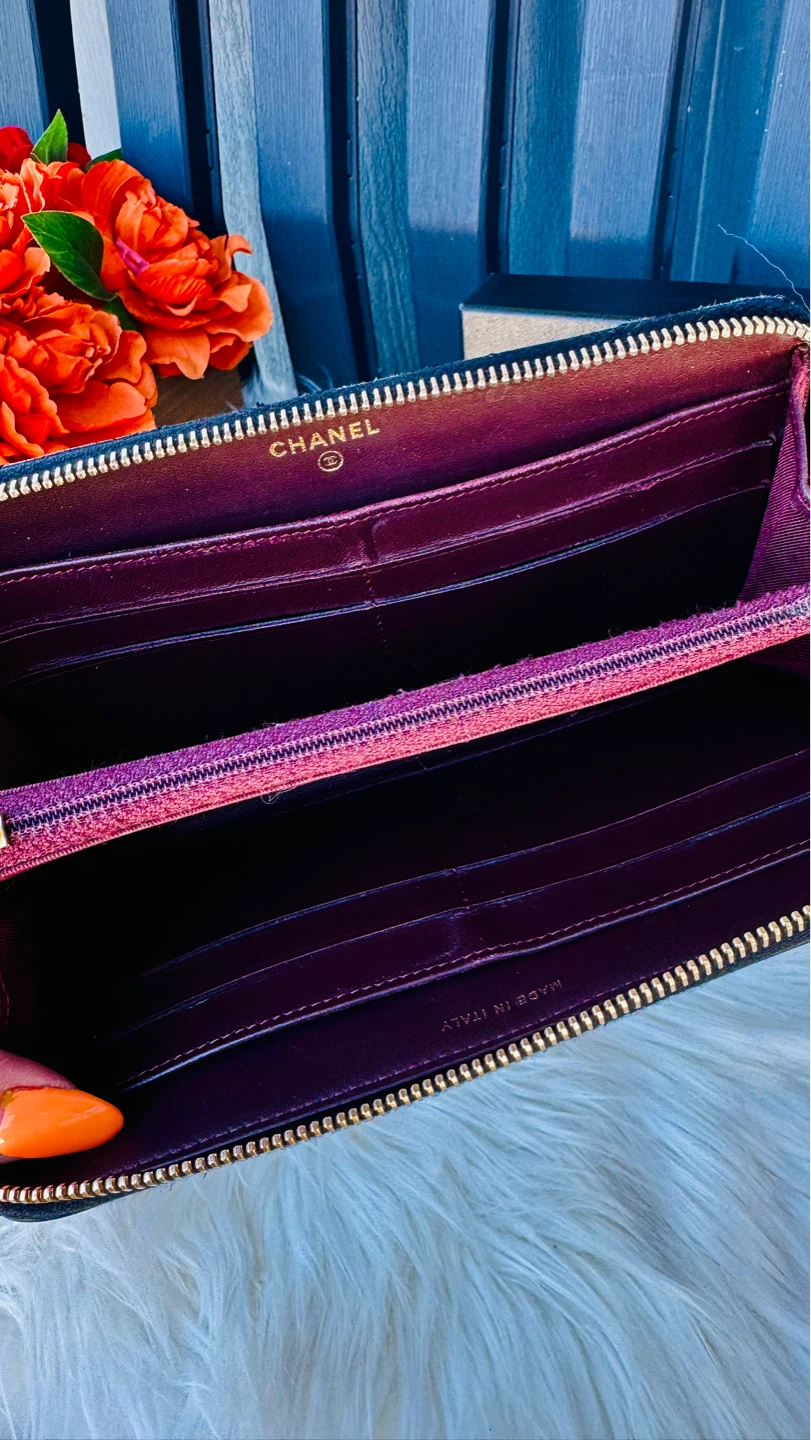 Chanel Quilted Zipper Wallet - photo 5