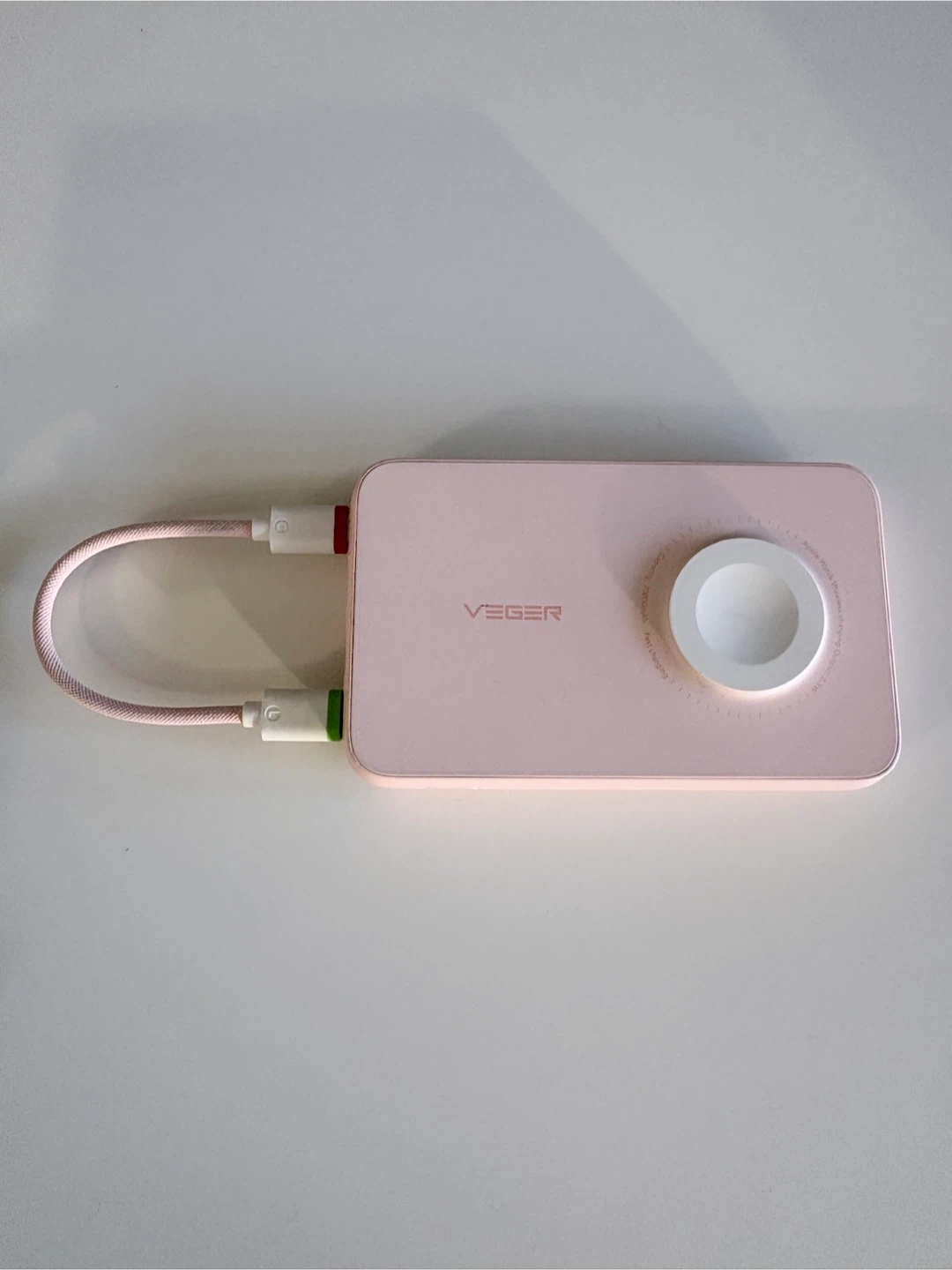 VEGER 10000mAh Power Bank with Wireless Charging