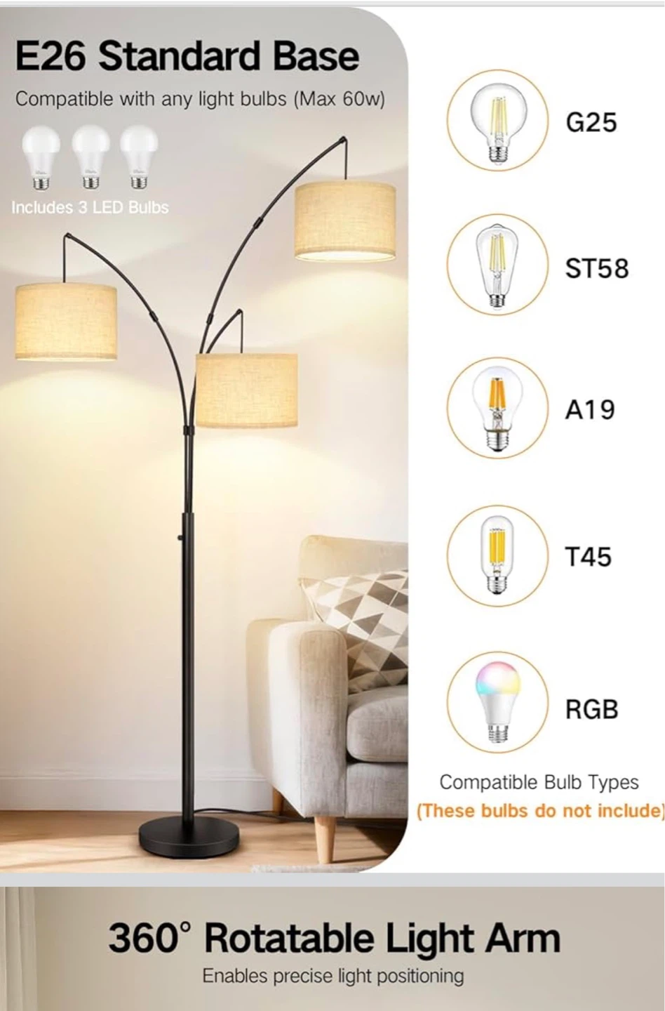 FLOOR LAMP - photo 2