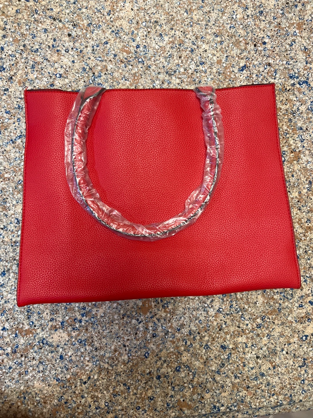 Elizebath Arden Red Tote Bag with Studs - photo 2