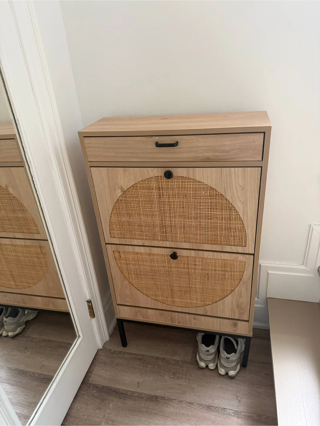 Wooden Shoe Cabinet