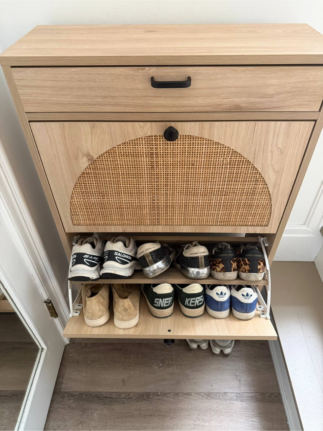 Wooden Shoe Cabinet - photo 2