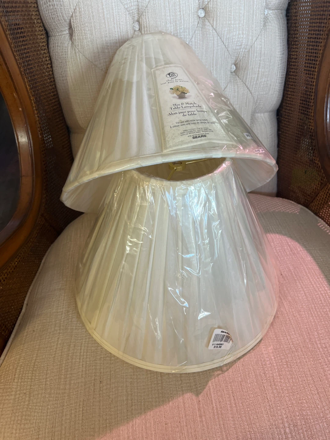 Vintage Sears Mix & Match Table Lampshade