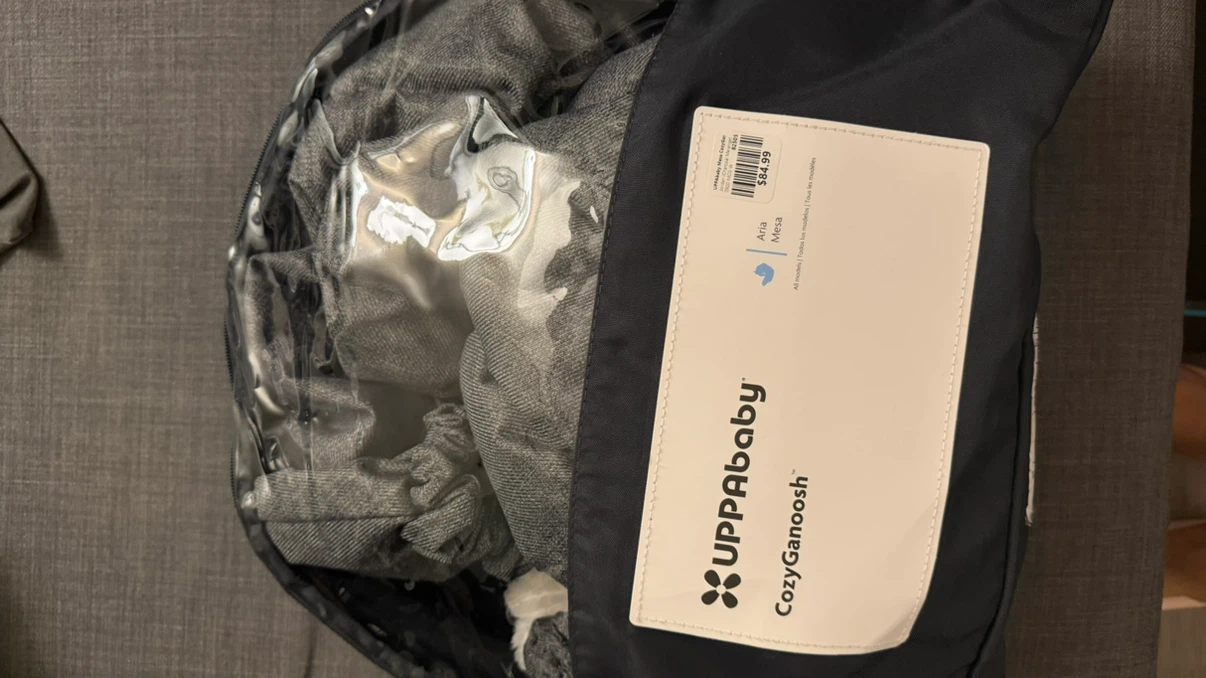 UPPAbaby CozyGanoosh Infant Footmuff - Charcoal Melange