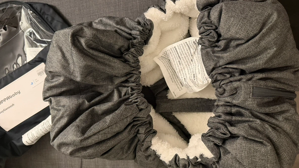 UPPAbaby CozyGanoosh Infant Footmuff - Charcoal Melange - photo 3