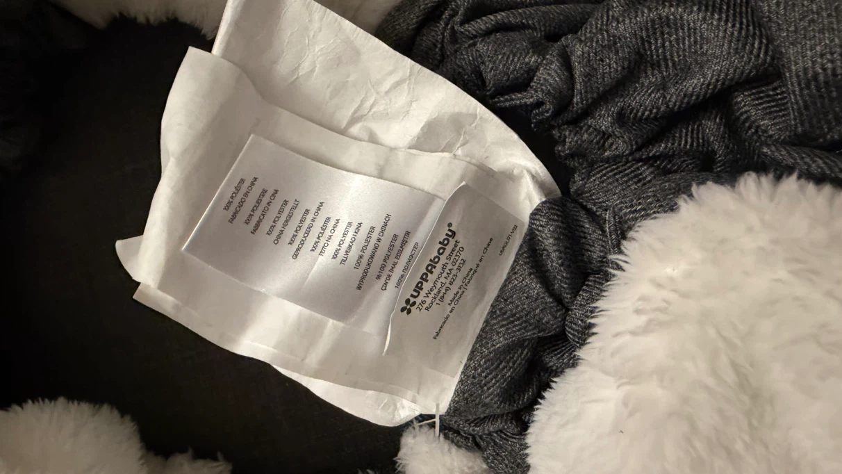 UPPAbaby CozyGanoosh Infant Footmuff - Charcoal Melange - photo 5