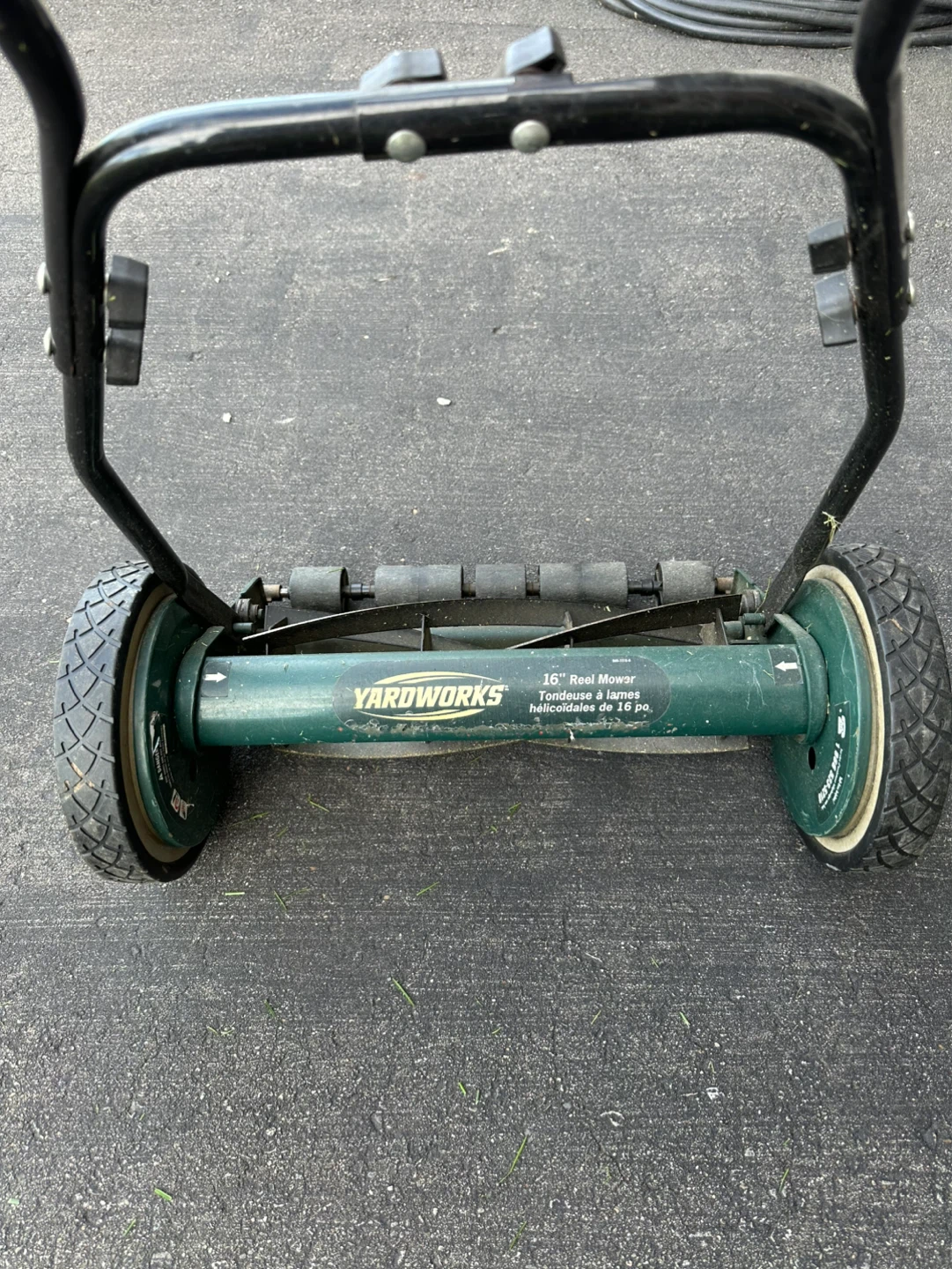 Yardworks 16" Reel Mower - photo 2