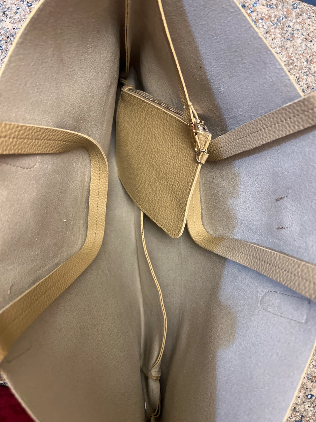 Neutral Tote Bag with Pouch - photo 4
