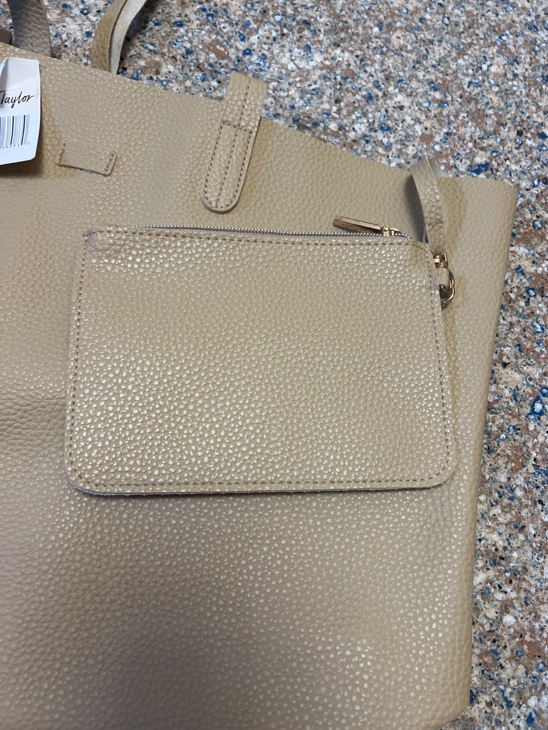 Neutral Tote Bag with Pouch - photo 2