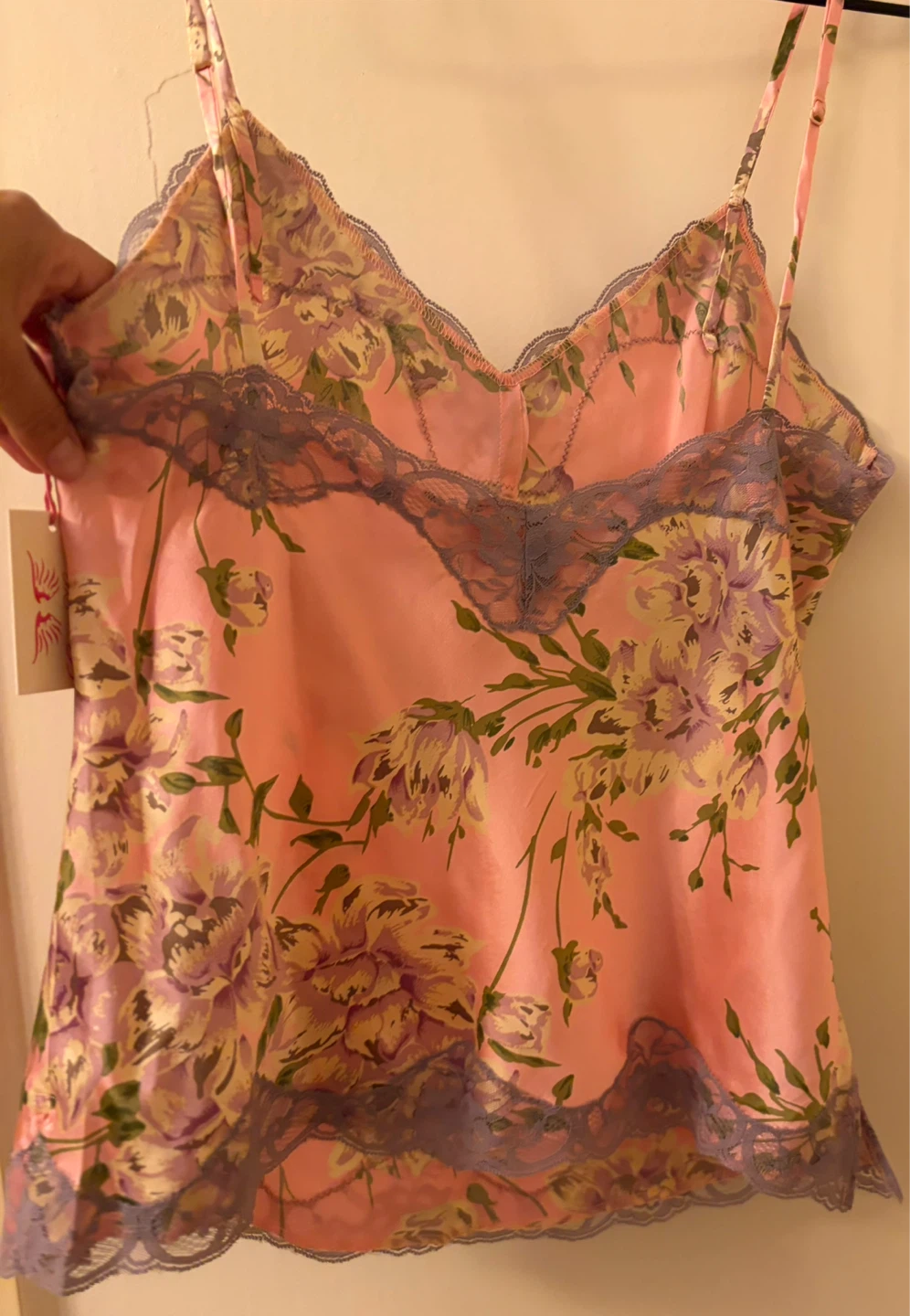Gold Hawk Floral Lace Cami - photo 4
