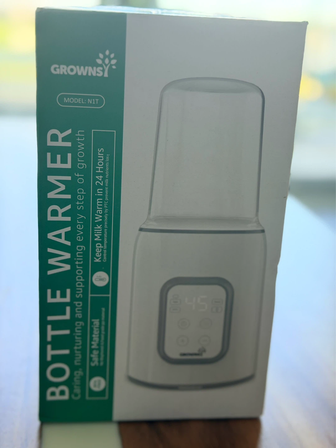 GROWNSY 8-in-1 Fast Baby Bottle Warmer with Timer
