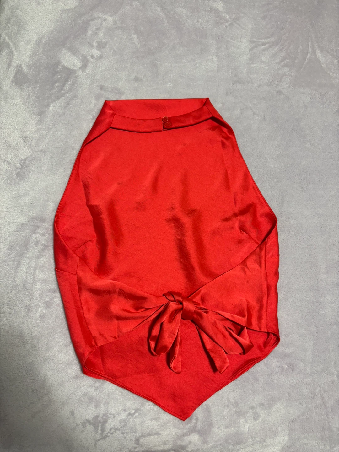 Wilfred Red Satin Top