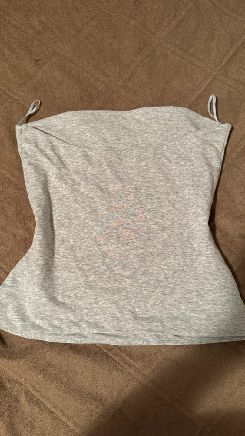 Aritzia Grey tube top - photo 2