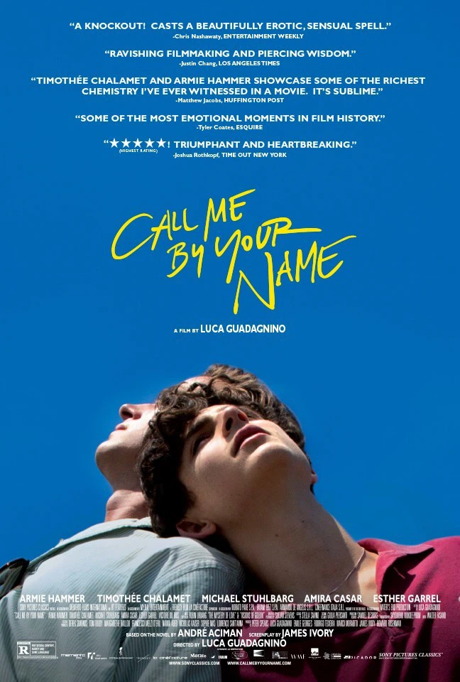 Call Me By Your Name Movie Poster - photo 2