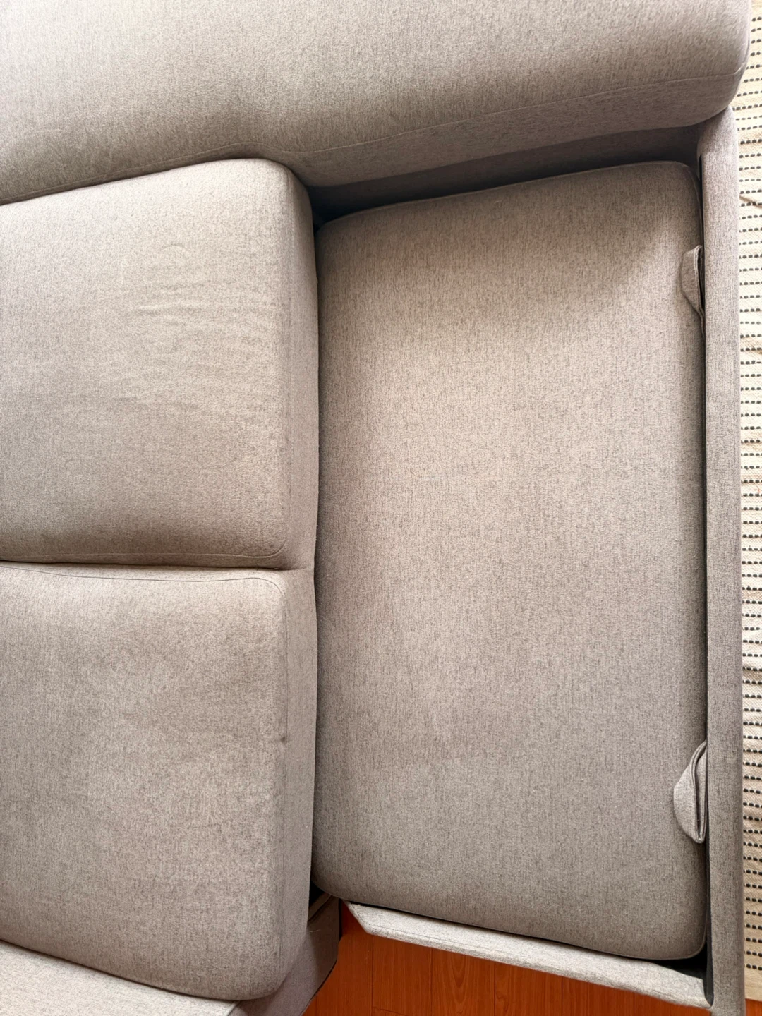 Grey Sectional Sofa with Storage - photo 3