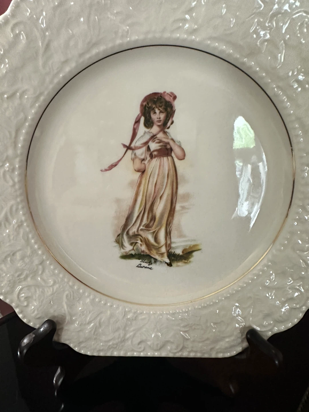 PINKY Lord Nelson Pottery Gainsborough Decorative Plate England - photo 2