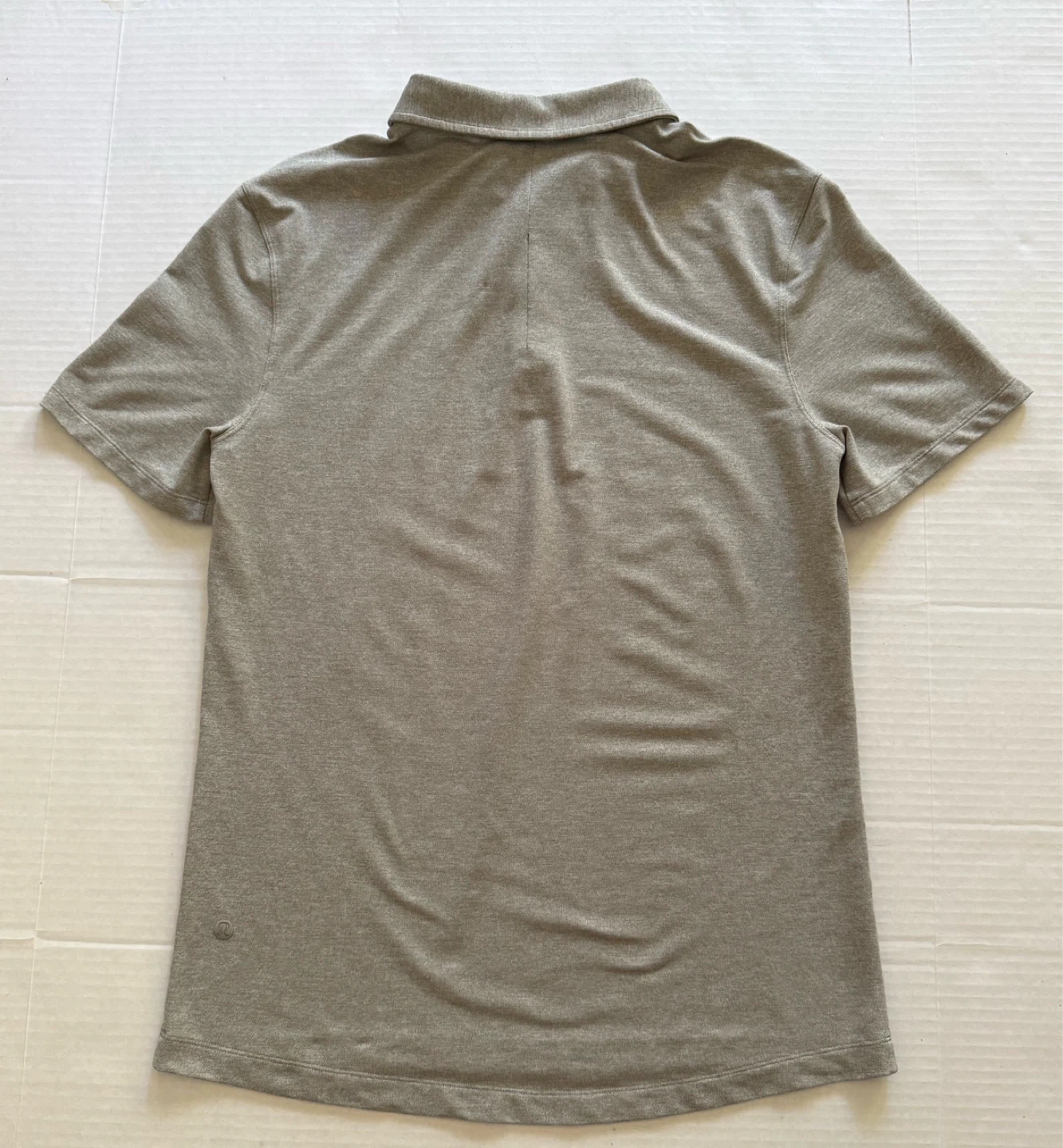 Lululemon Men's Polo Shirt - Gray - Size Medium - photo 3