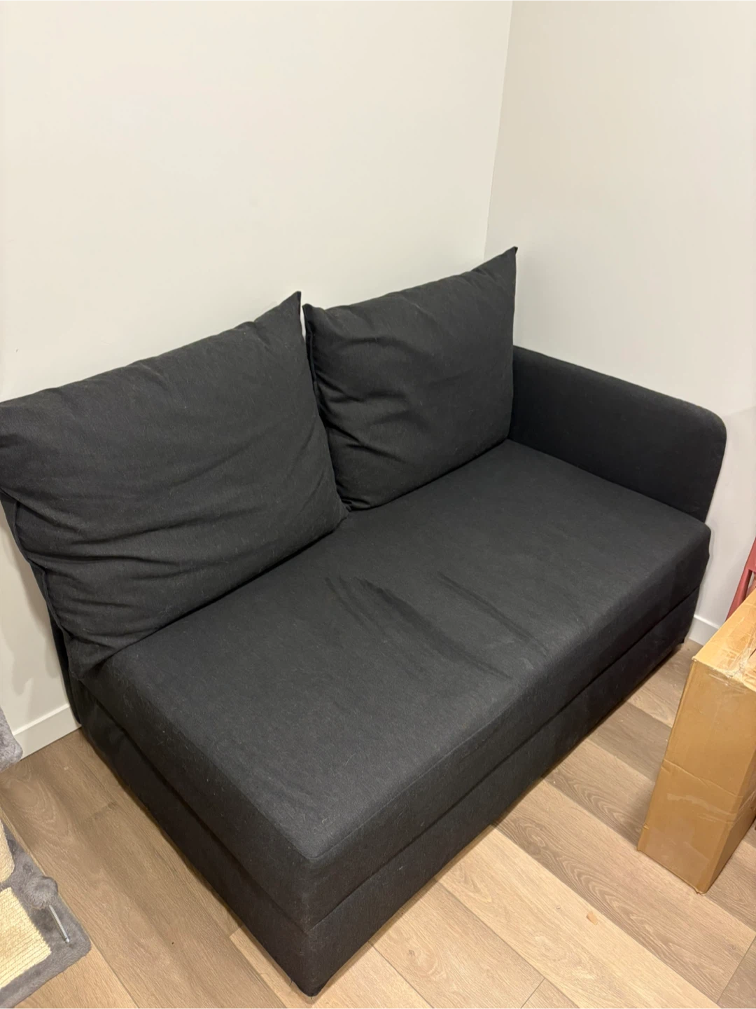 Grey Sofa with Storage