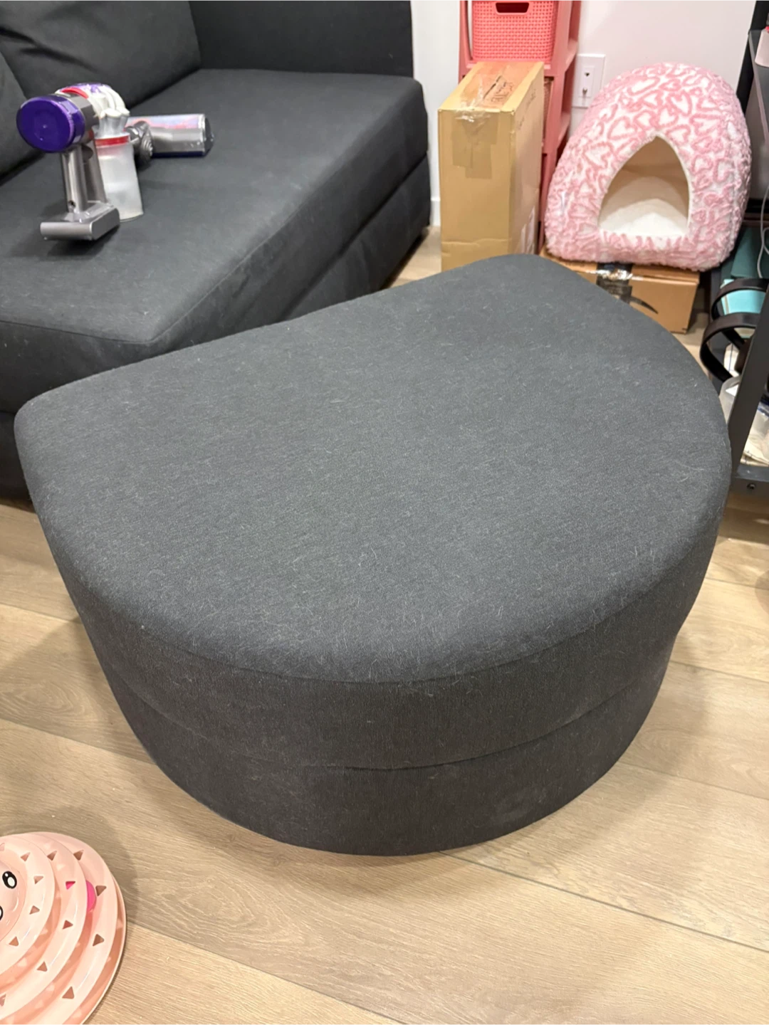 Grey Sofa with Storage - photo 3