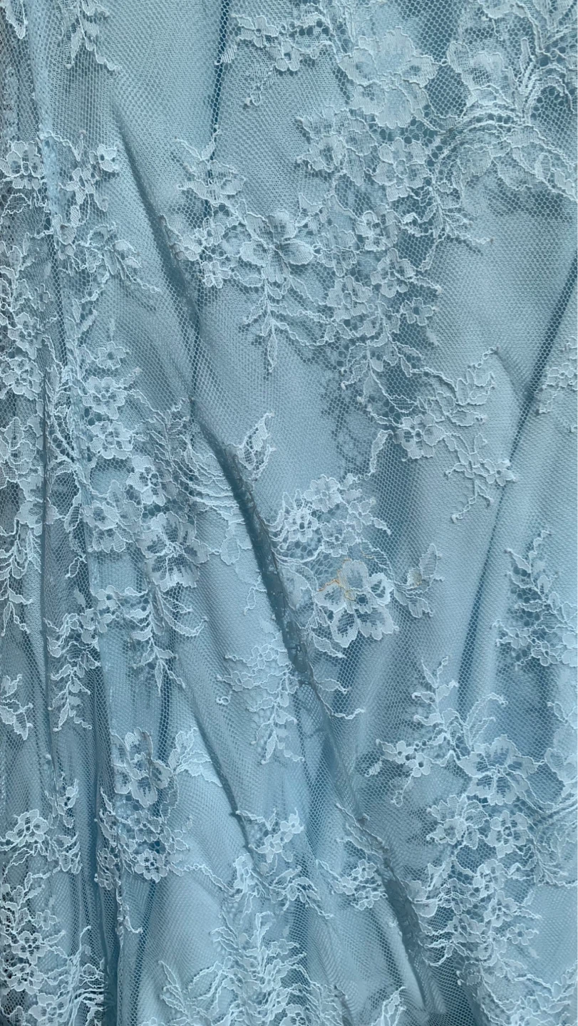 House of CB Light Blue Lace Prom Dress - Small - photo 4