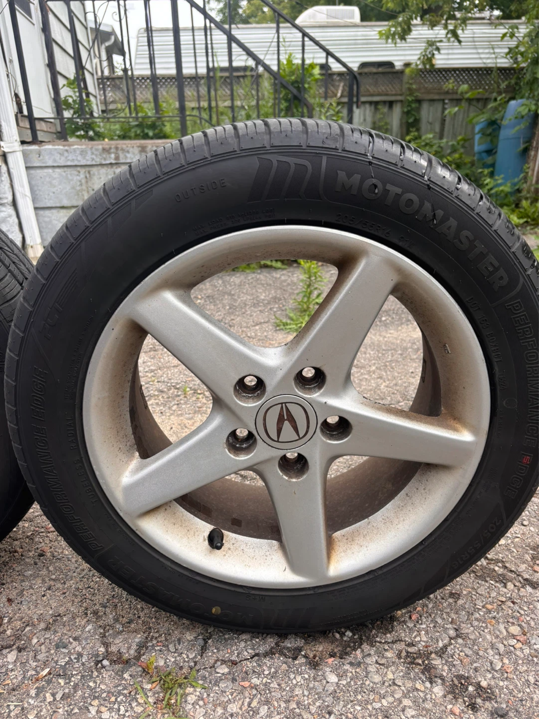 Original OEM Acura RSX 16” alloy wheels from a 2003 Acura RSX. - photo 5