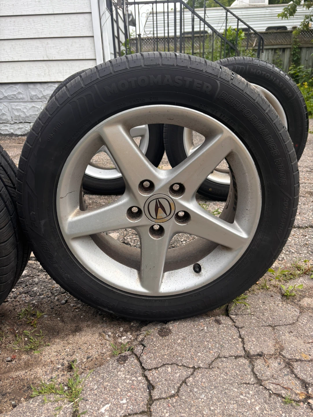 Original OEM Acura RSX 16” alloy wheels from a 2003 Acura RSX. - photo 3