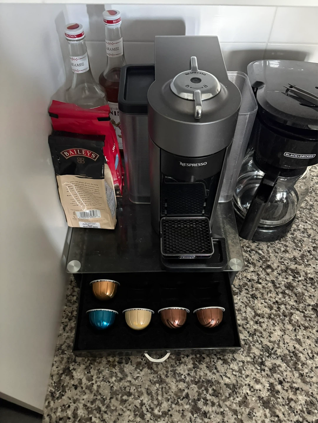 Nespresso Coffee Machine with Pod Drawer - photo 2