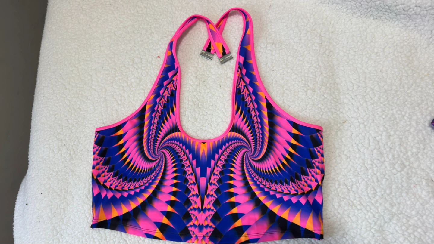 Rave, Festival wear High Waisted Bottoms and Top XXL - photo 3