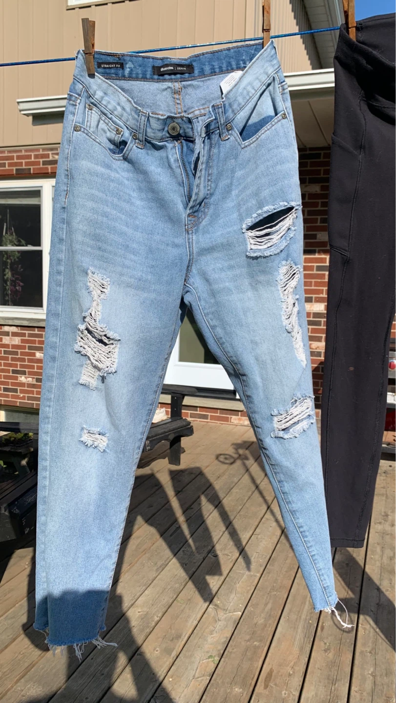 Bluenotes Straight Fit High Rise Straight Leg - Size 27
