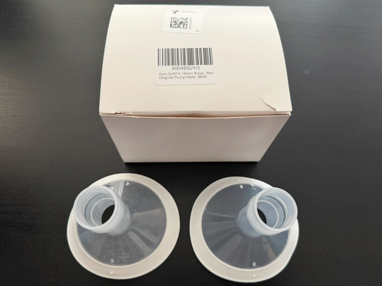 Medela Compatible 19mm Flanges – Clean & Sterilized