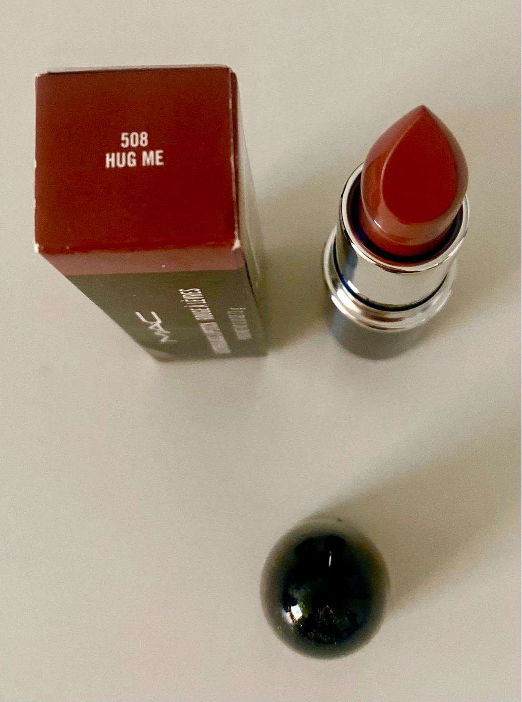 MAC Lustreglass Lipstick 508 Hug Me - photo 3
