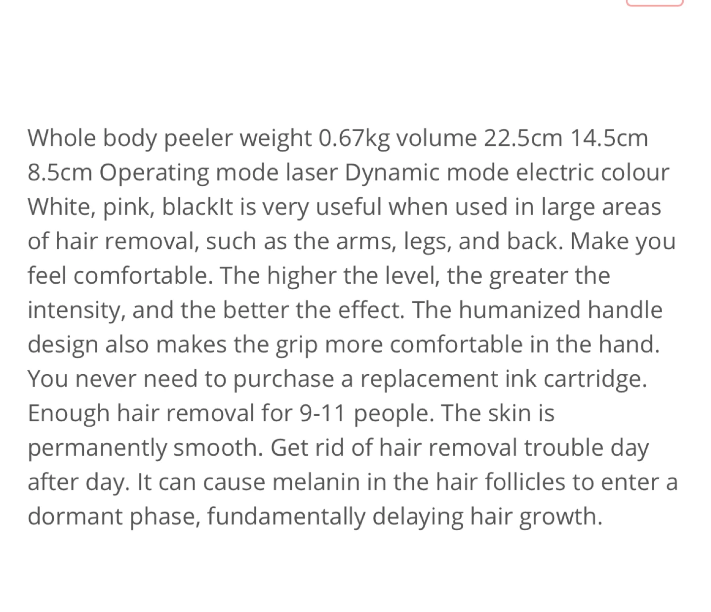 VAZZIC IPL Hair Removal Device - photo 5