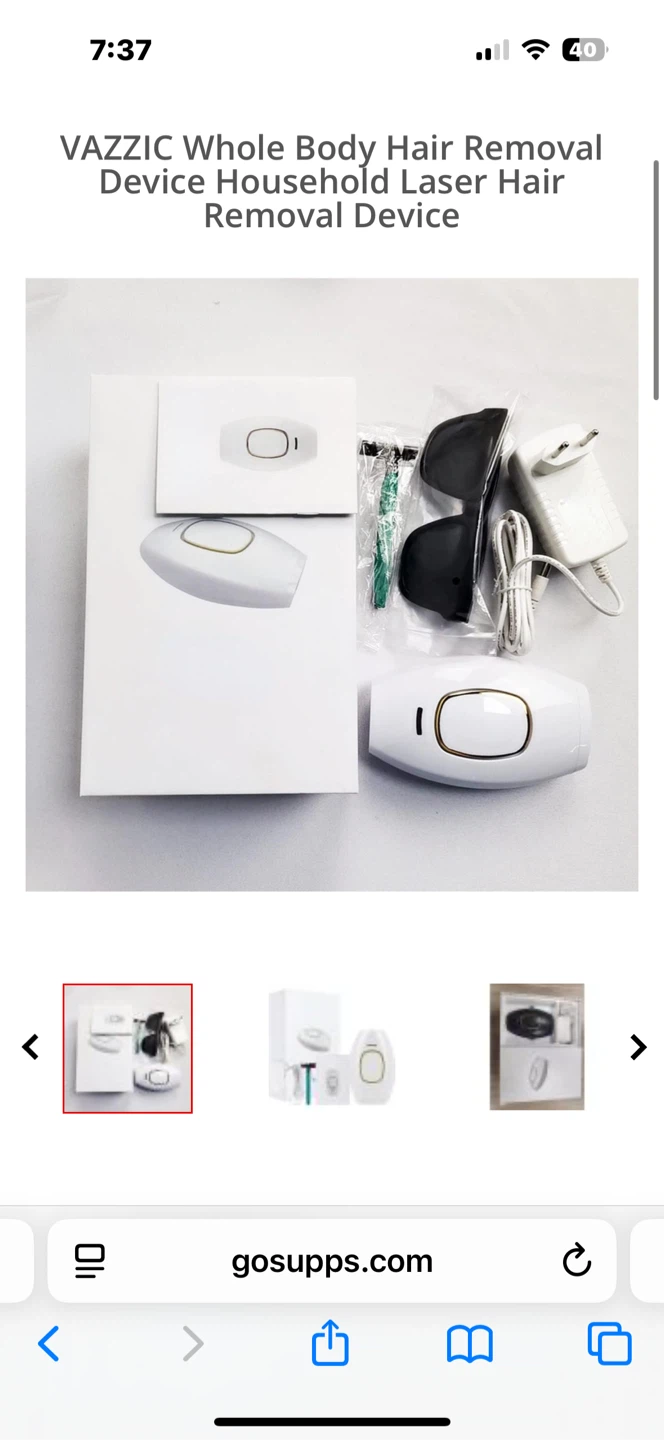 VAZZIC IPL Hair Removal Device - photo 3