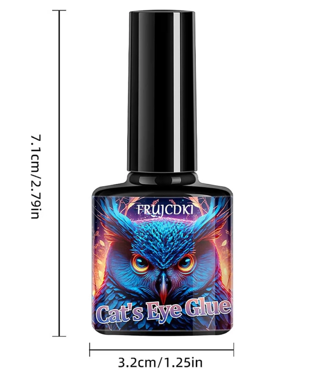 FRUJCDKI Cat's Eye Glue Gel Polish Set - photo 2