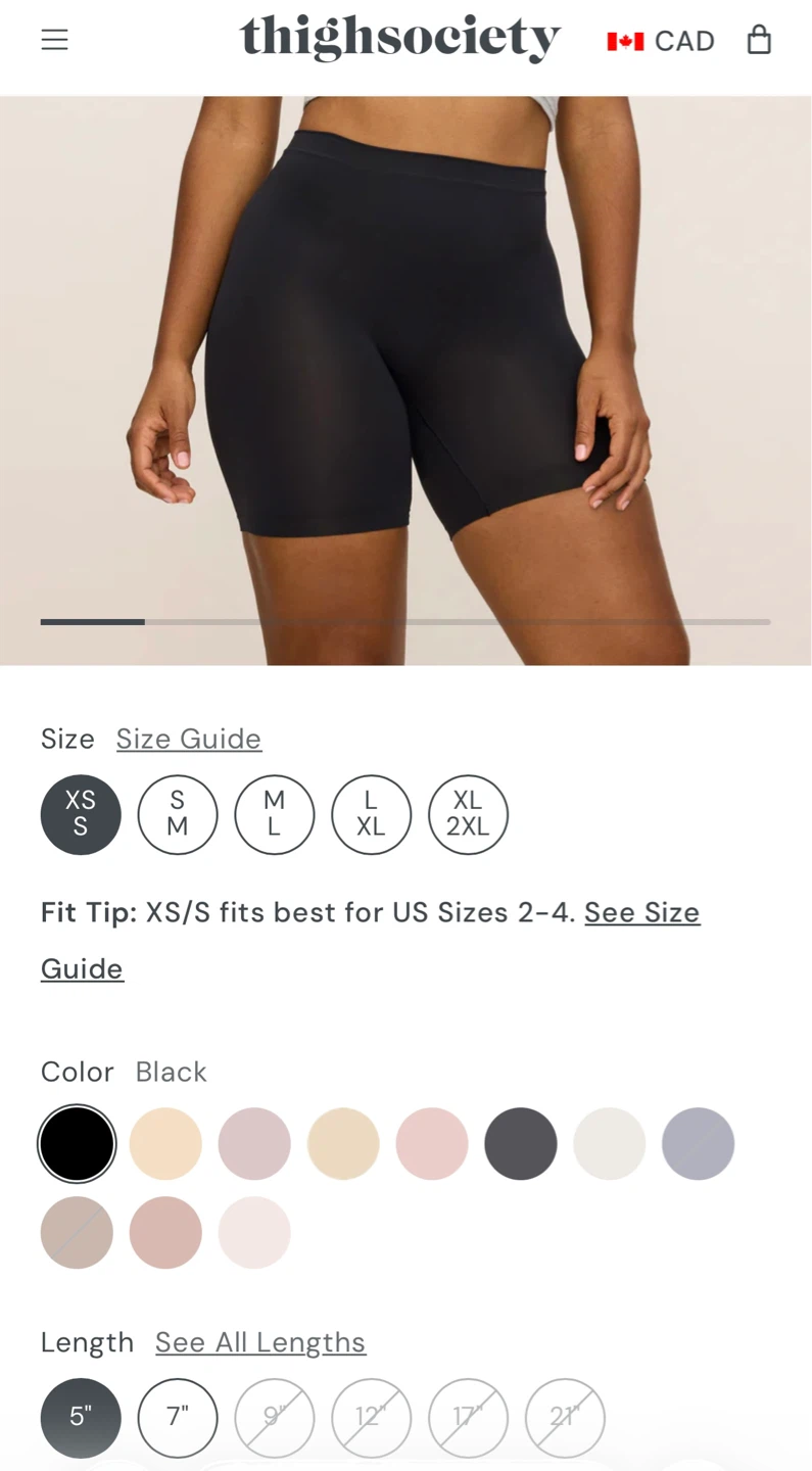 ThighSociety Cooling Anti-Chafe Slip Shorts! - photo 2