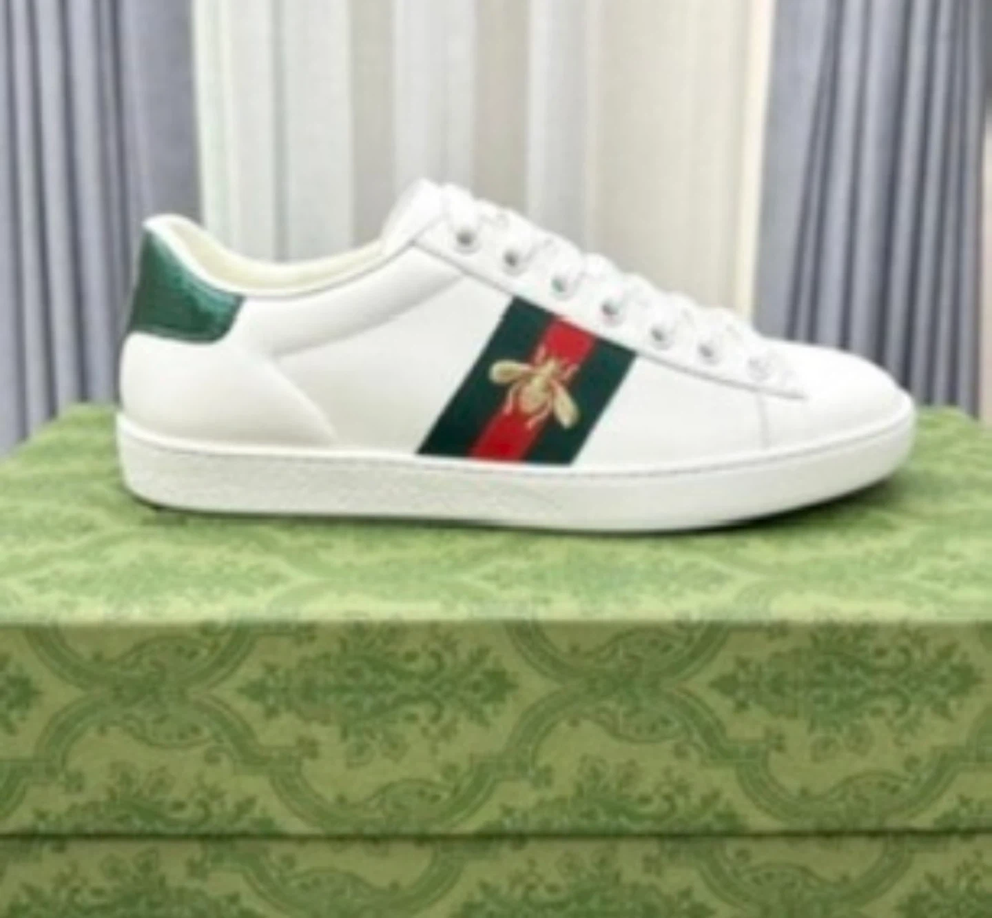 Gucci Ace Sneaker with Bee Detail