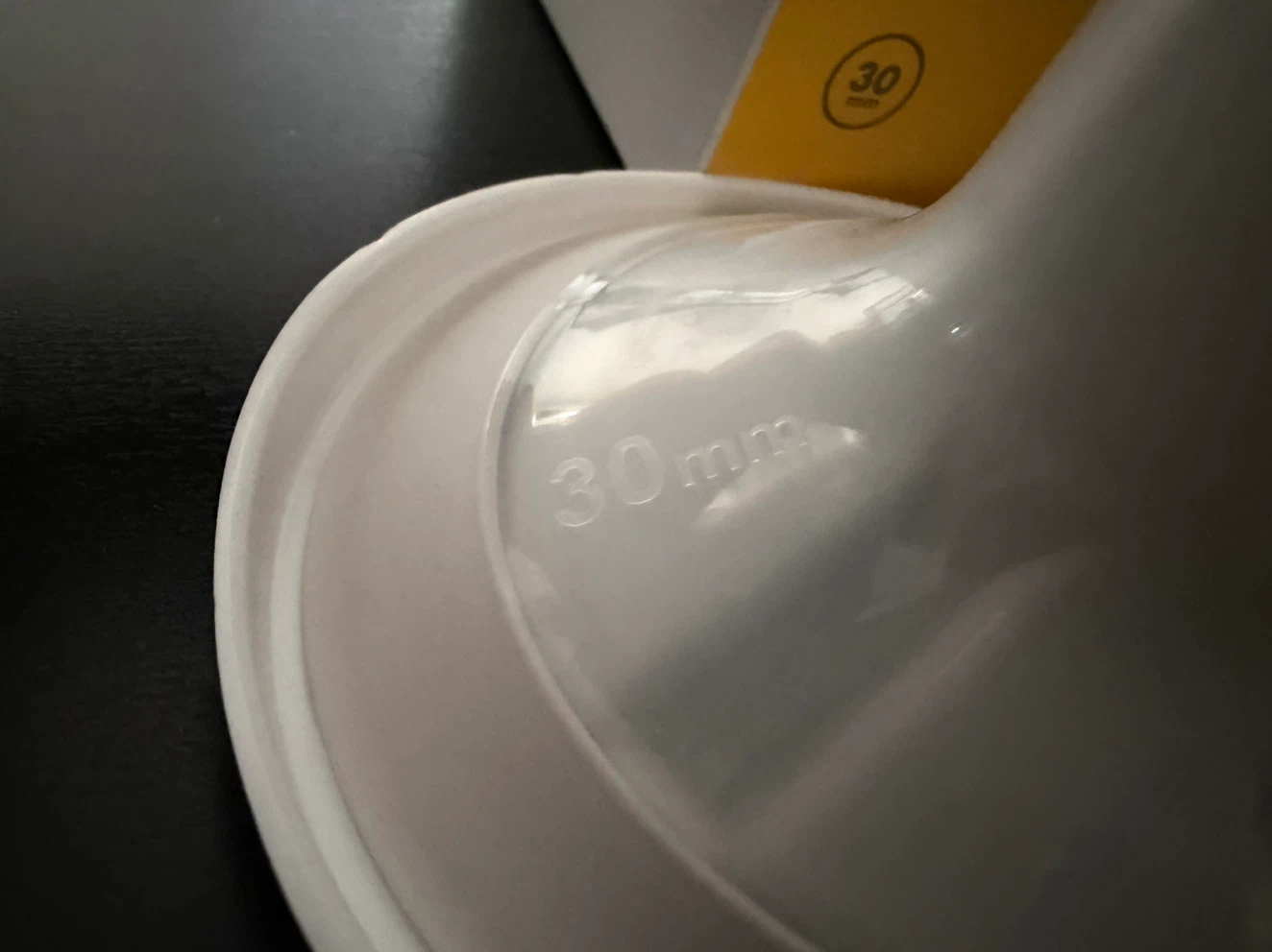 Medela Compatible 30mm Soft Rim Breast Pump Flanges (2-Pack) - photo 2
