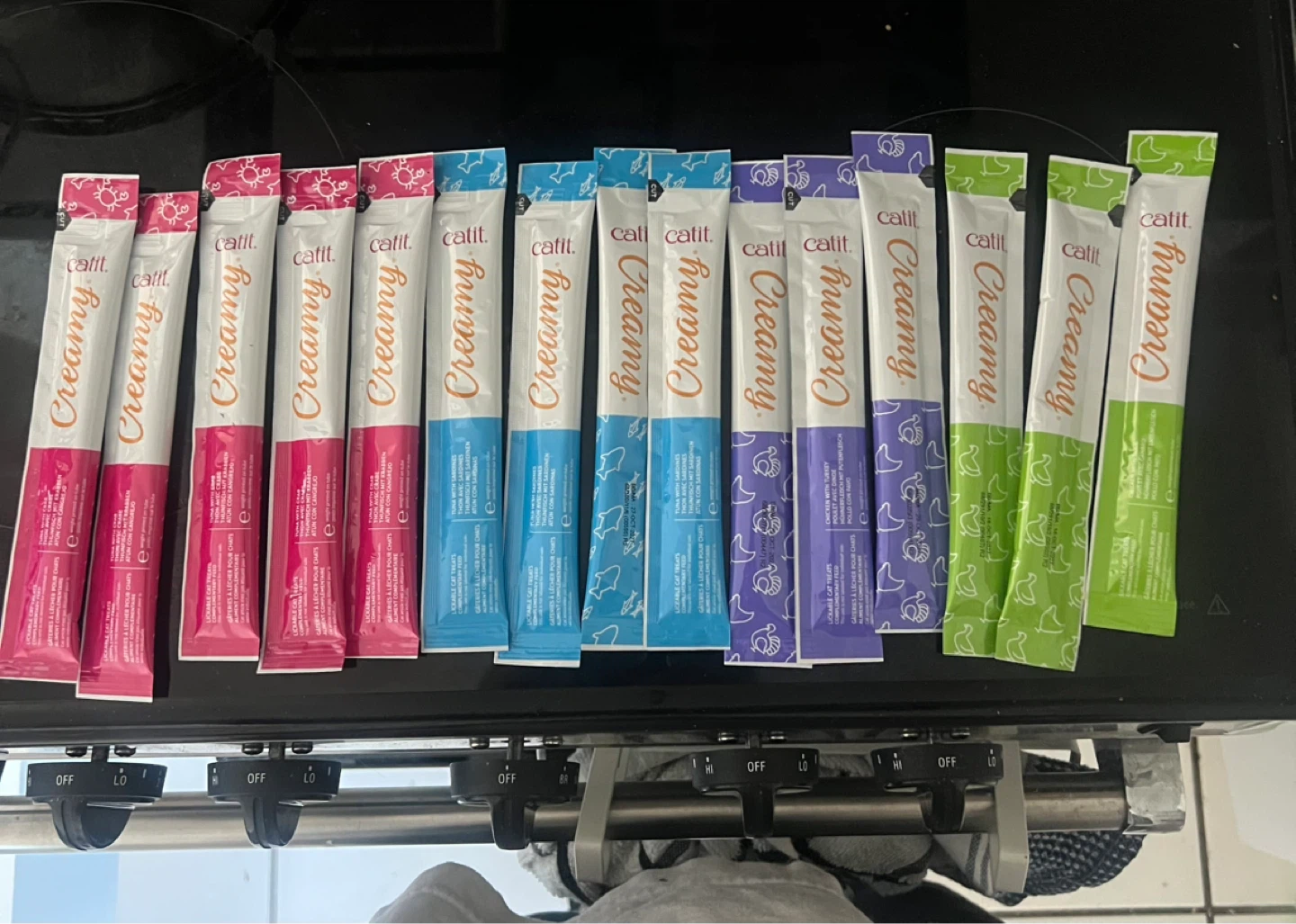 15 Catit Creamy Cat Treats Variety Pack