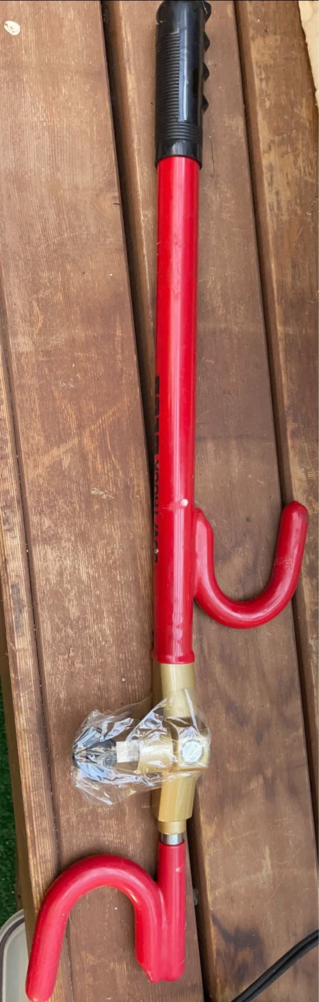 Red Steering Wheel Lock
