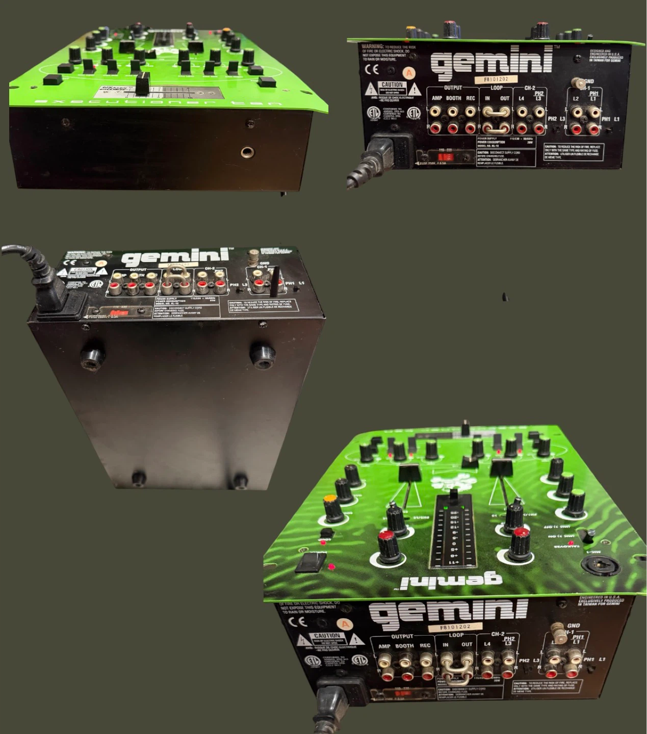 Gemini Executioner Ten DJ Mixer - photo 3