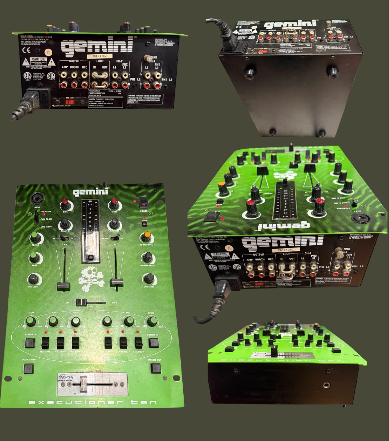 Gemini Executioner Ten DJ Mixer - photo 2