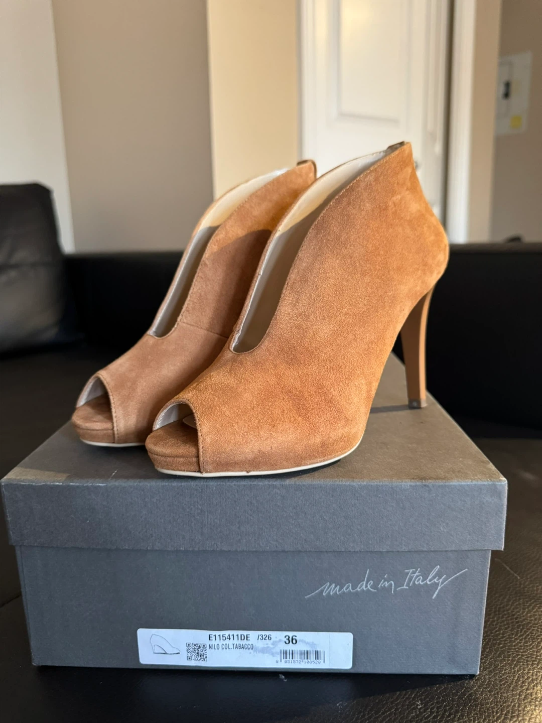 Nero Giardini Women’s Suede Ankle Shoes