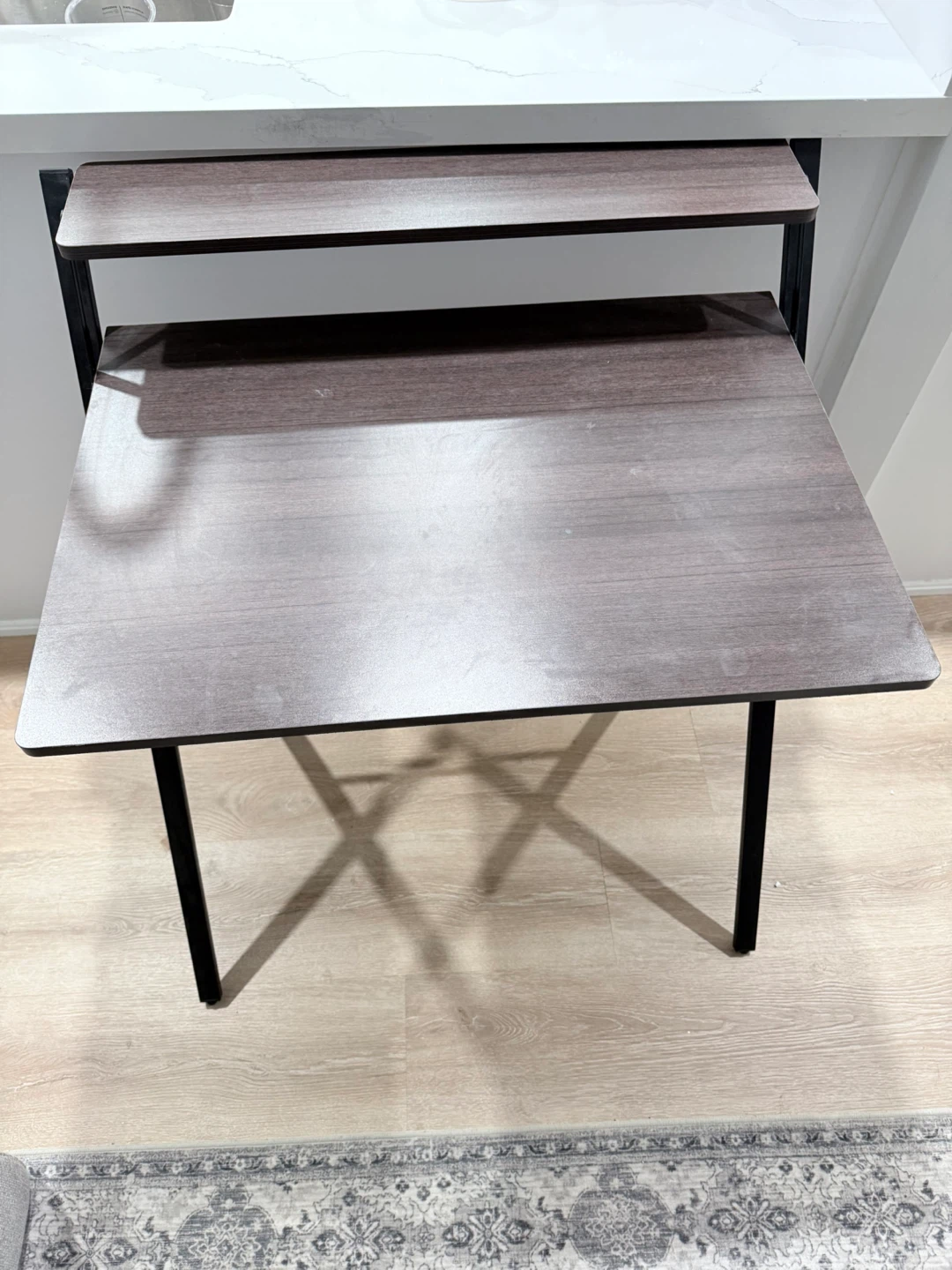 Folding Desk with Shelf - photo 3