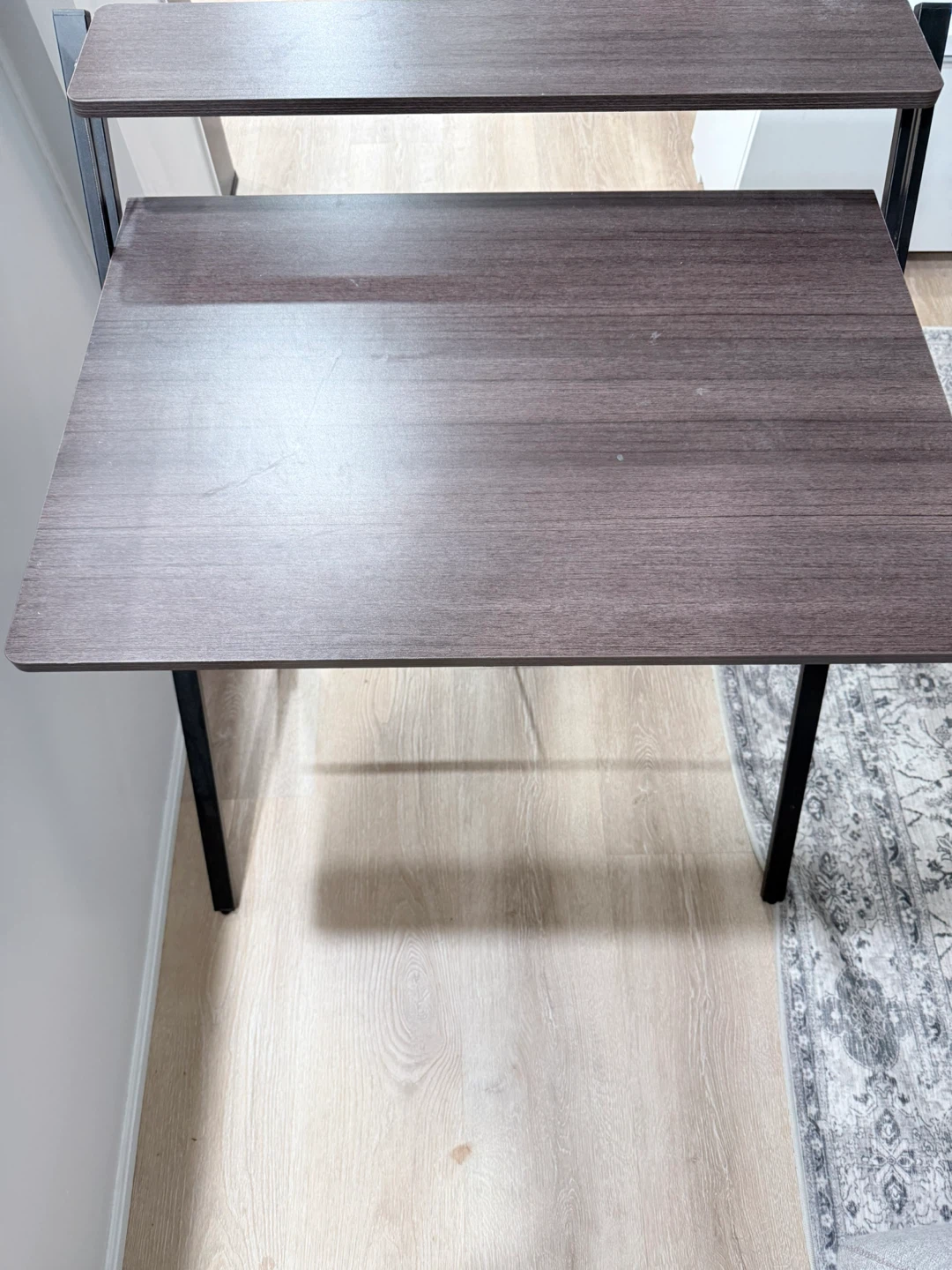Folding Desk with Shelf - photo 4