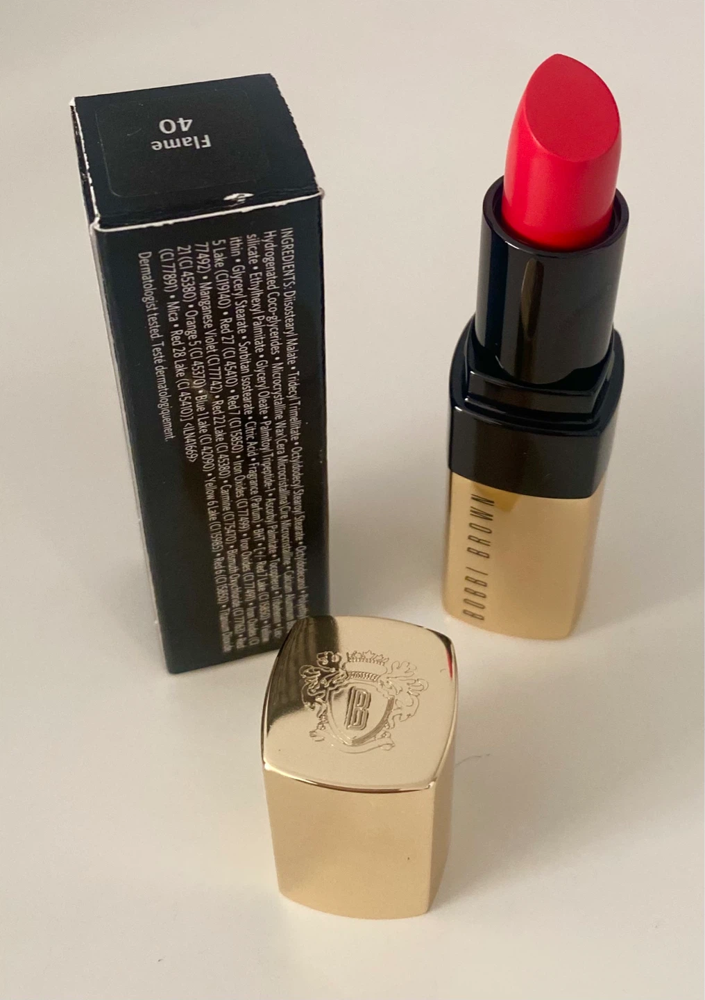 Bobbi Brown Luxe Lip Color - Flame 40 - photo 4