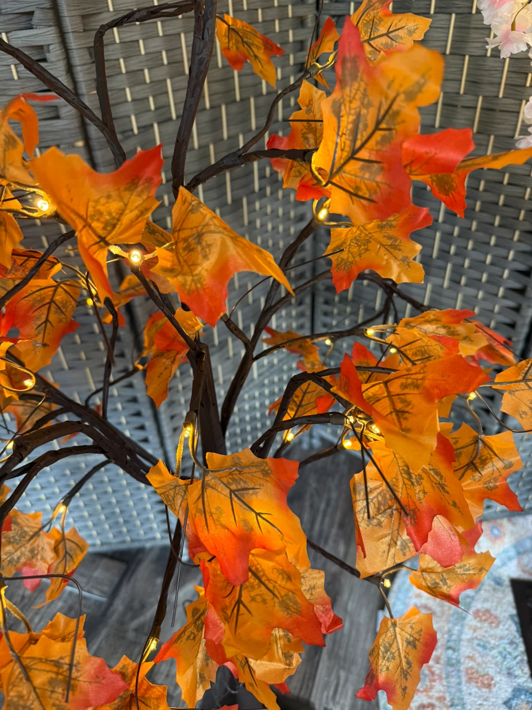 Variety of Light-Up Artificial Maple and Cherry Trees - photo 5