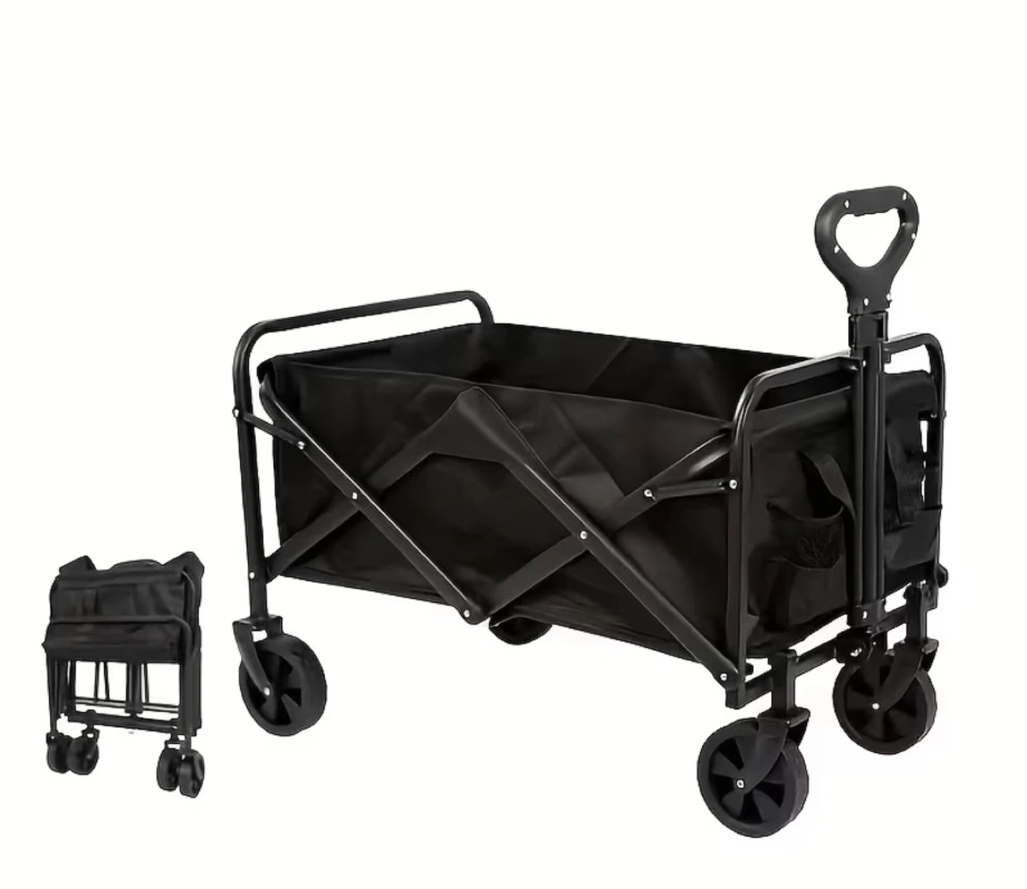 Black Folding Wagon Cart - photo 2